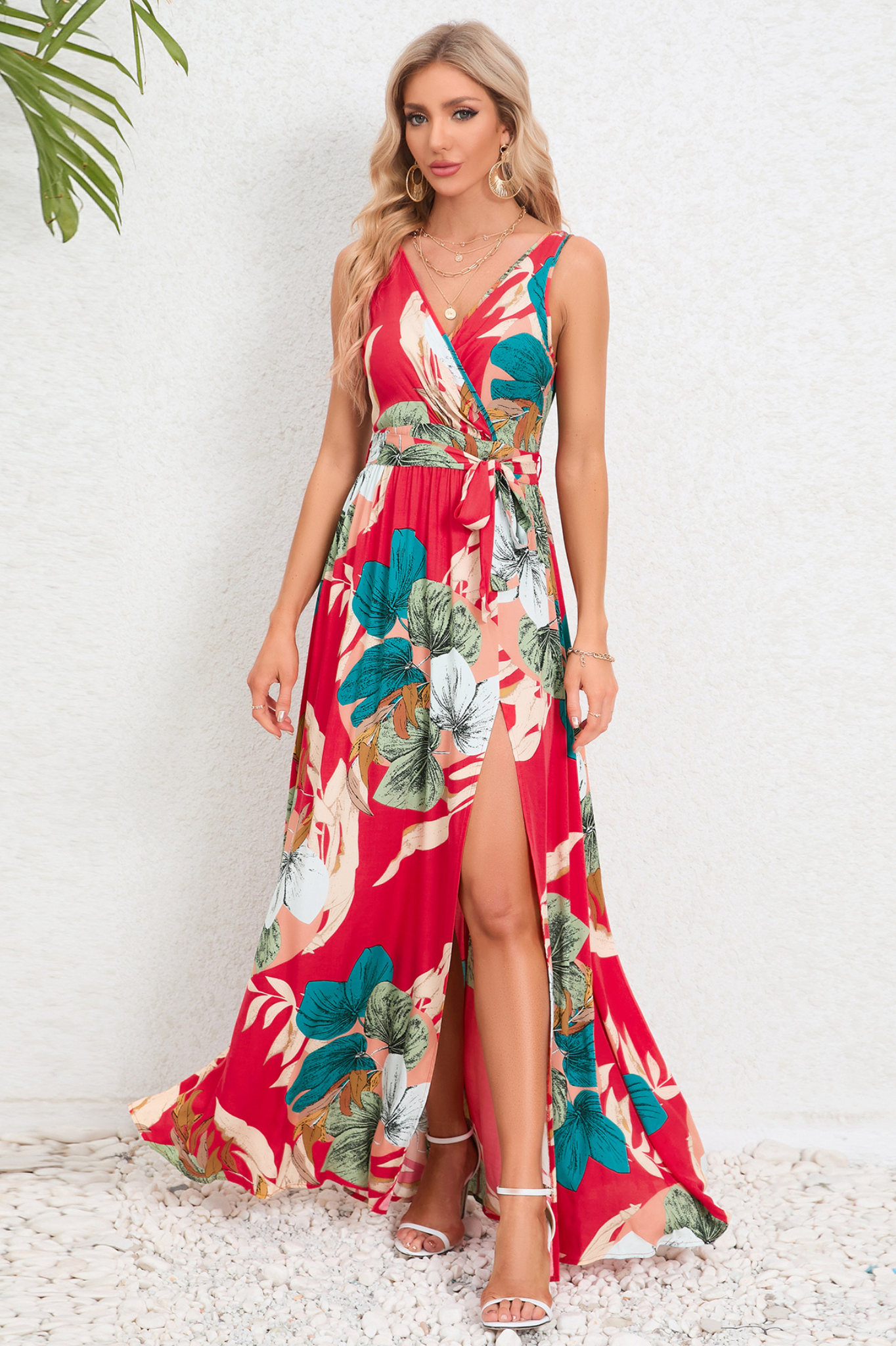 Mystic Mirage Maxi Dress {Scarlet}