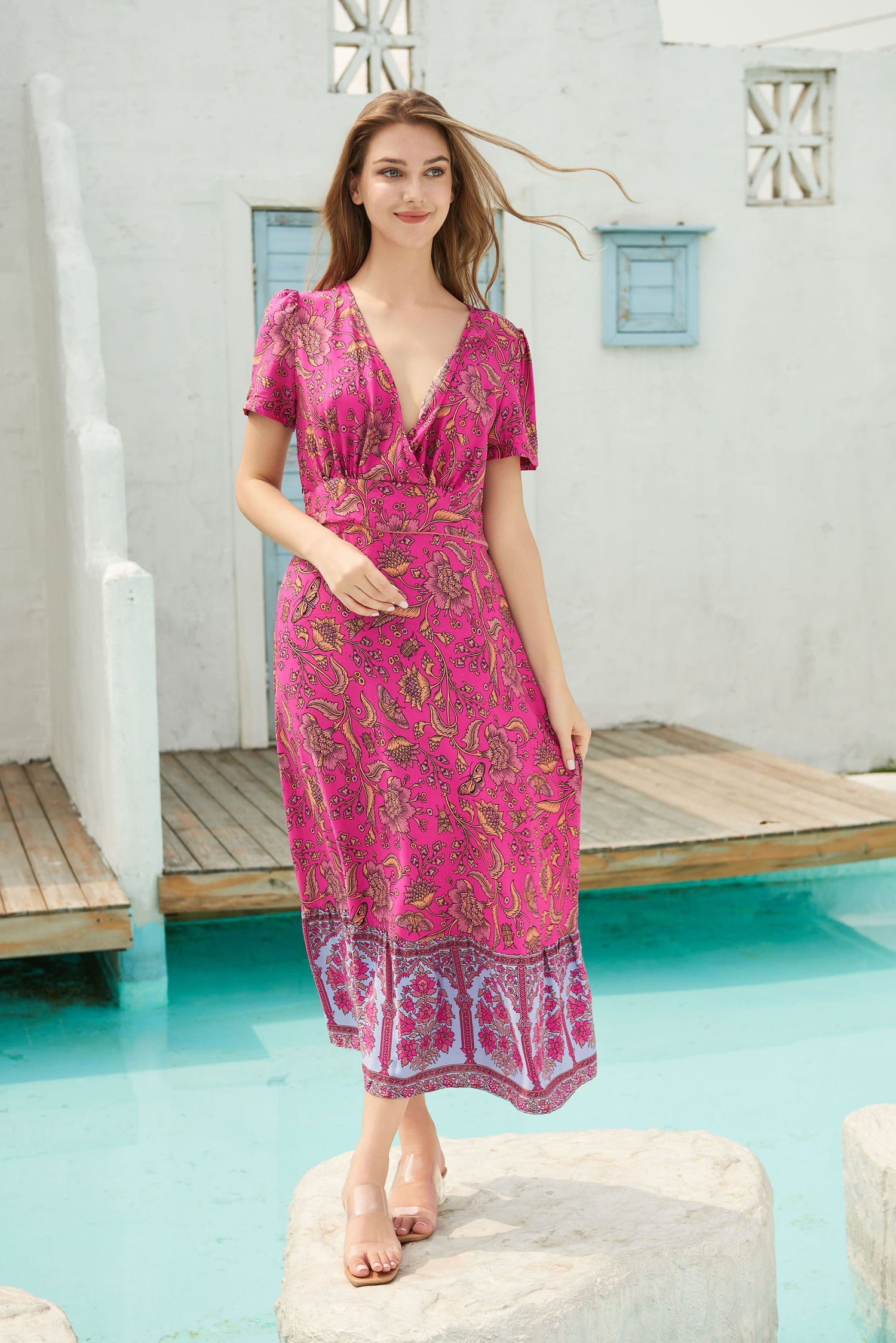 Floral Symphony Gown {Violet}