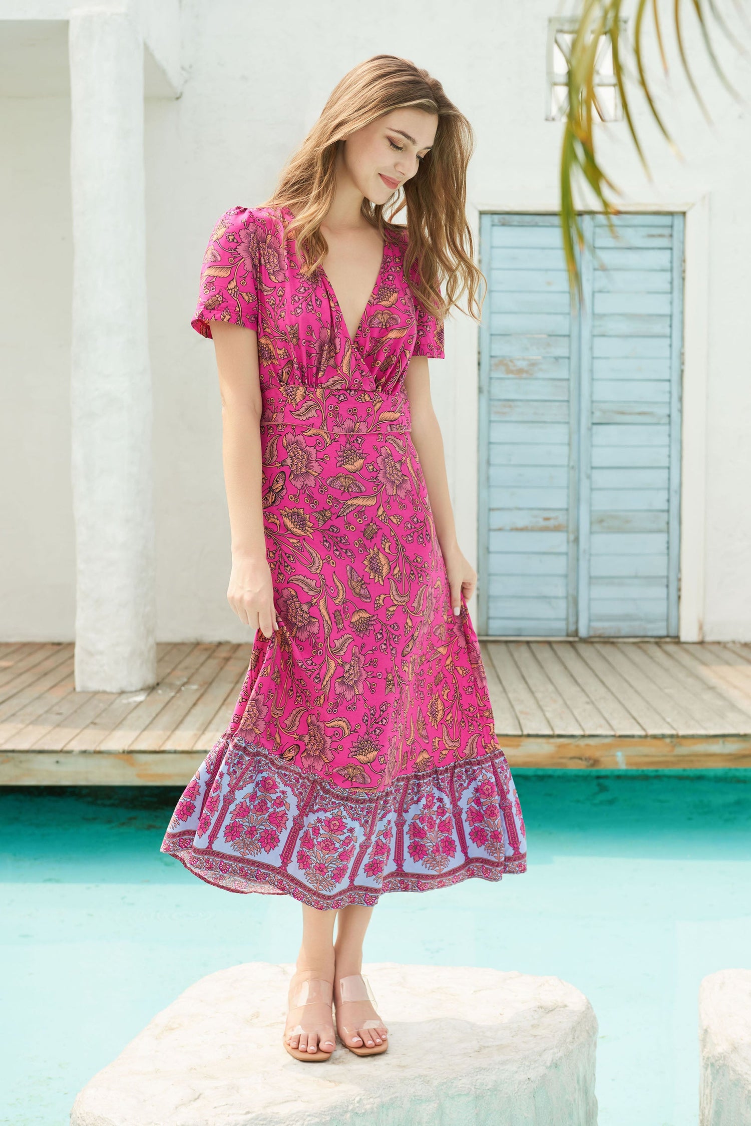 Floral Symphony Gown {Violet}