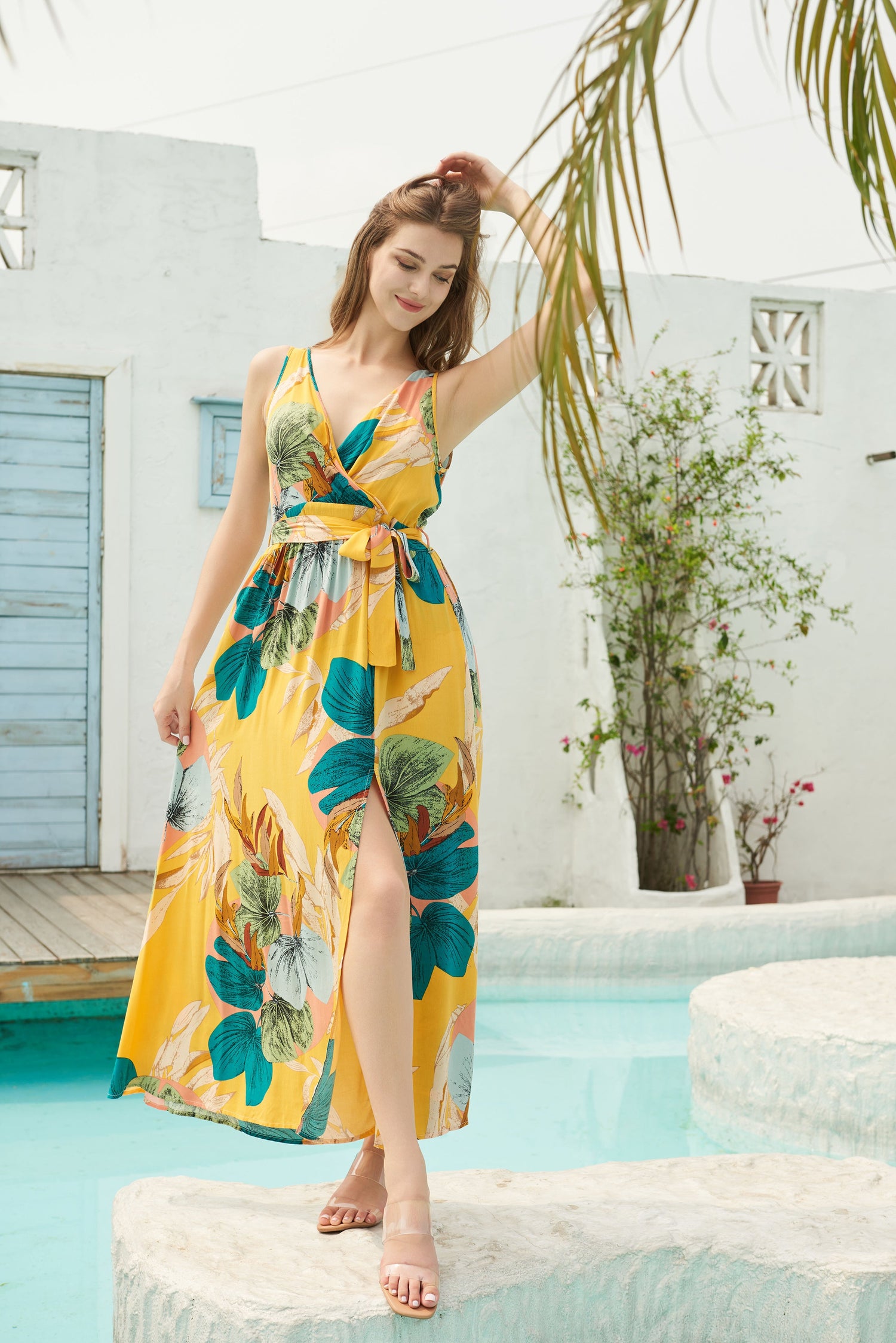 Mystic Mirage Maxi Dress {Canary}