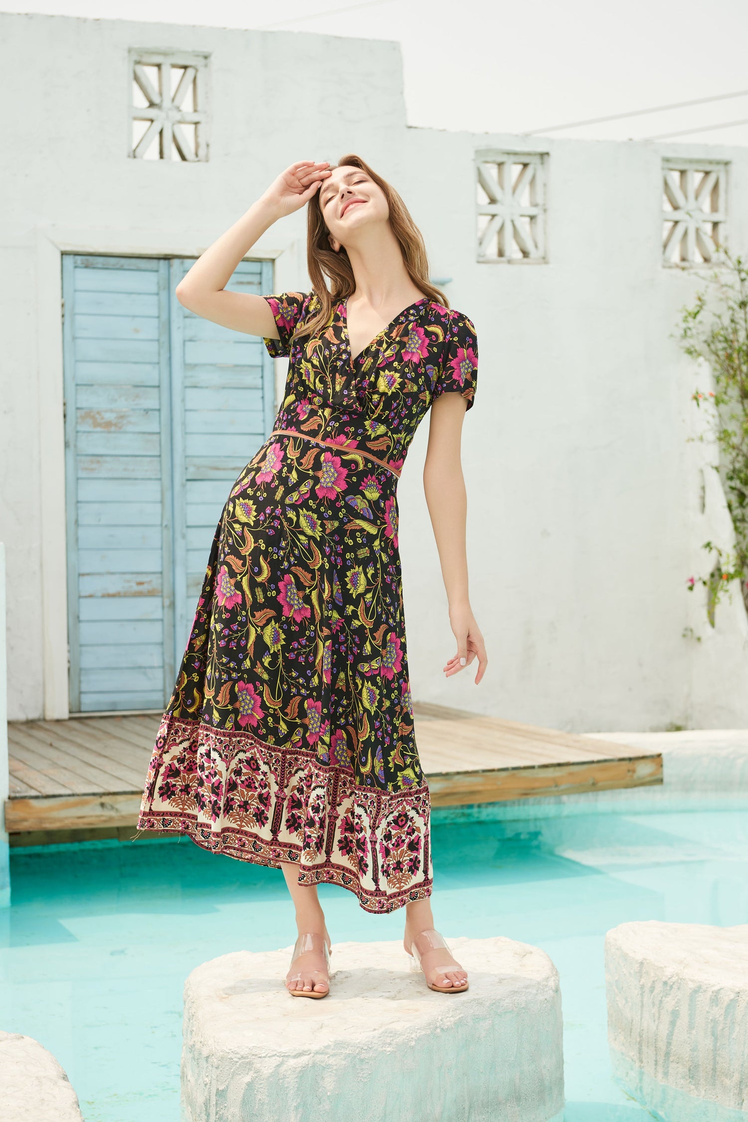 Floral Symphony Gown {Onyx}