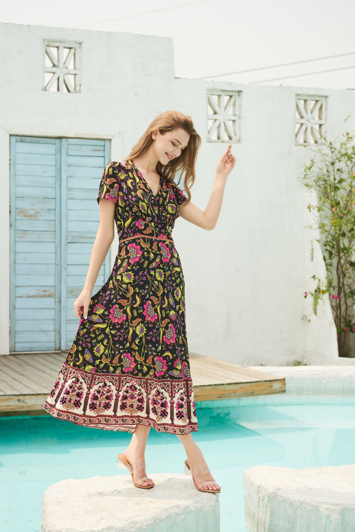 Floral Symphony Gown {Onyx}