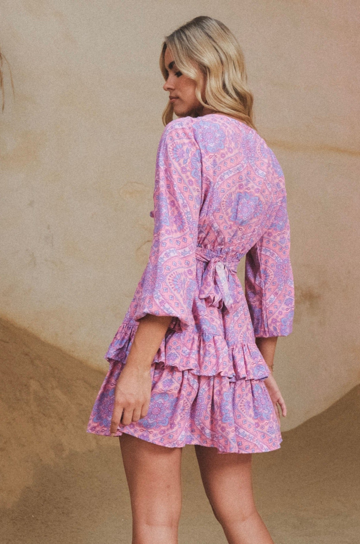 Eternal Dream Cutout Dress {violet}
