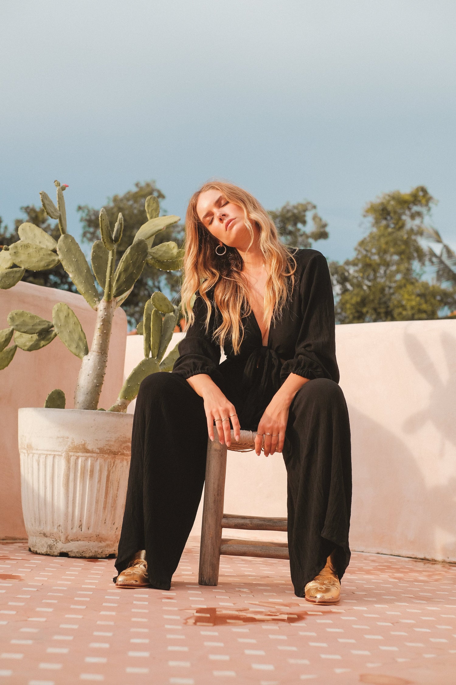 Midnight City Jumpsuit {onyx}