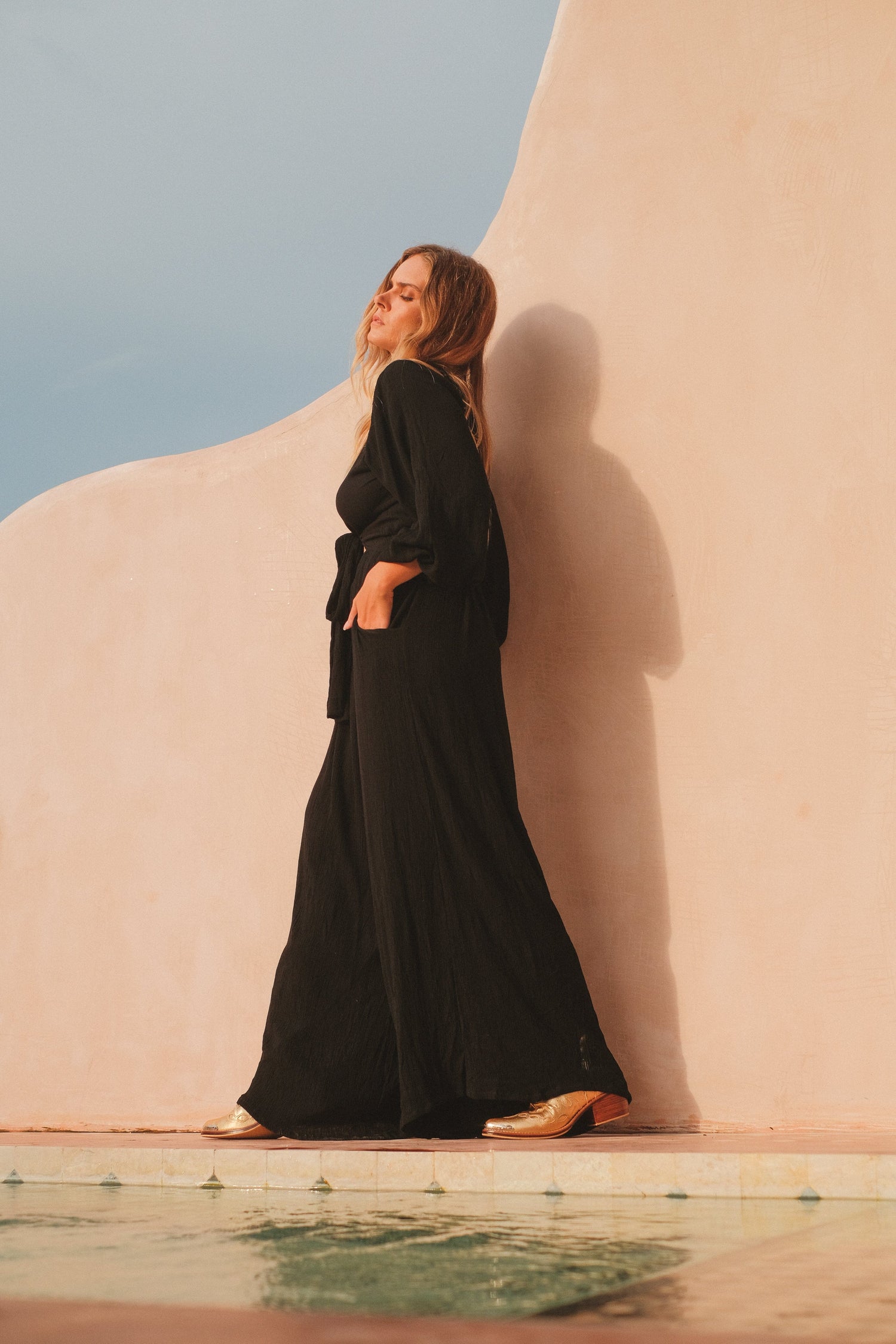 Midnight City Jumpsuit {onyx}