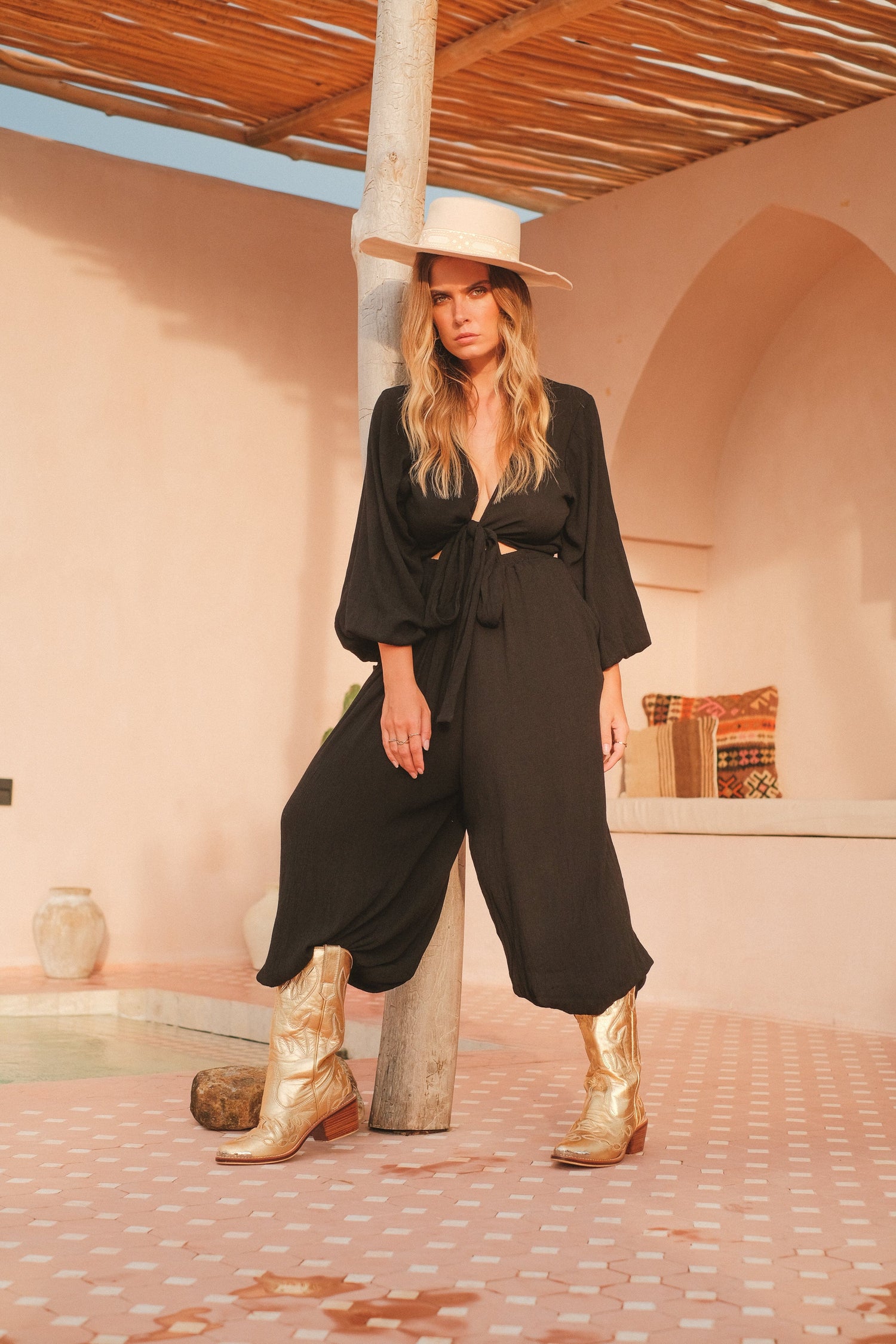 Midnight City Jumpsuit {onyx}