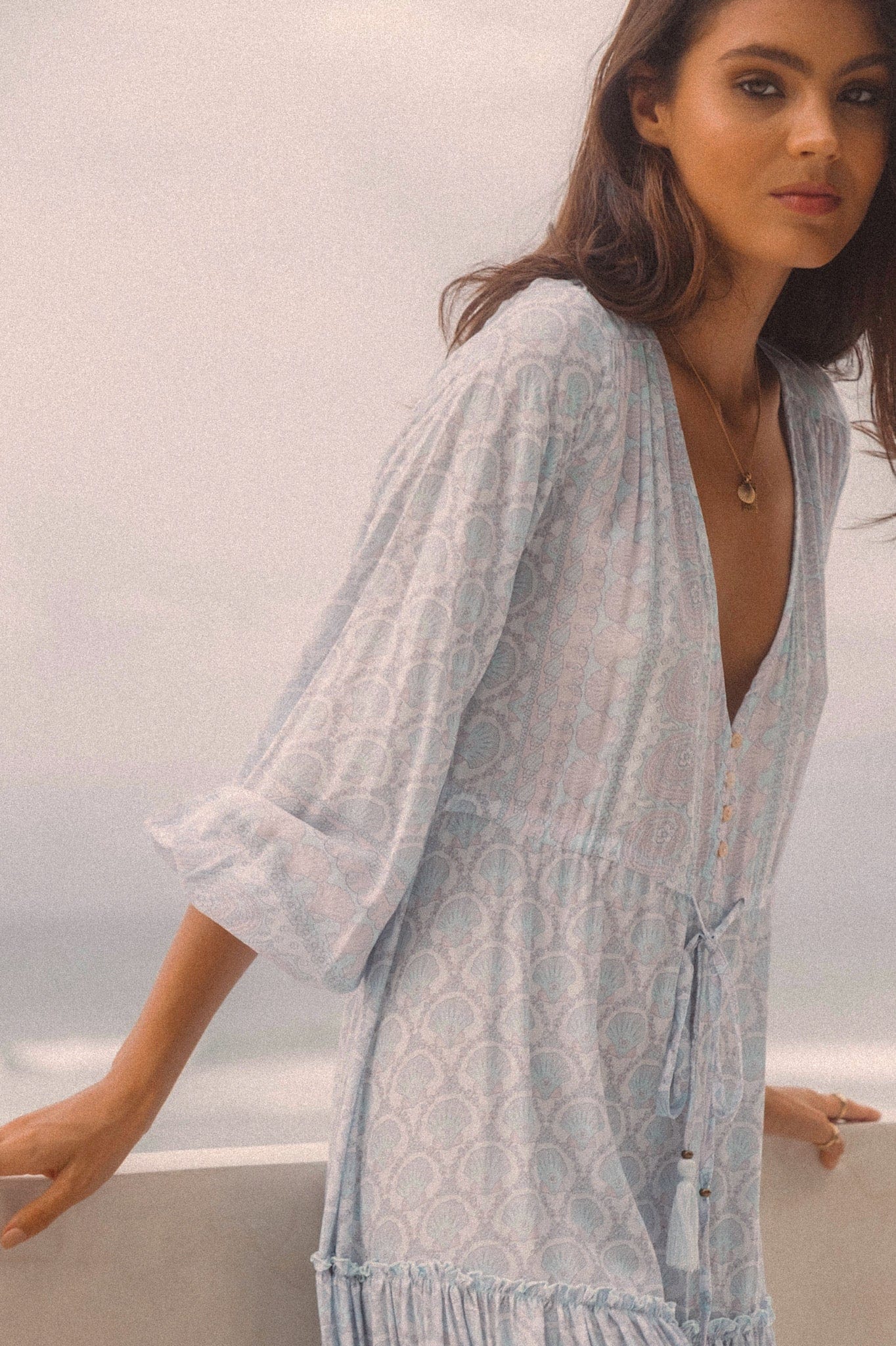 Cove Boho Gown {ocean}