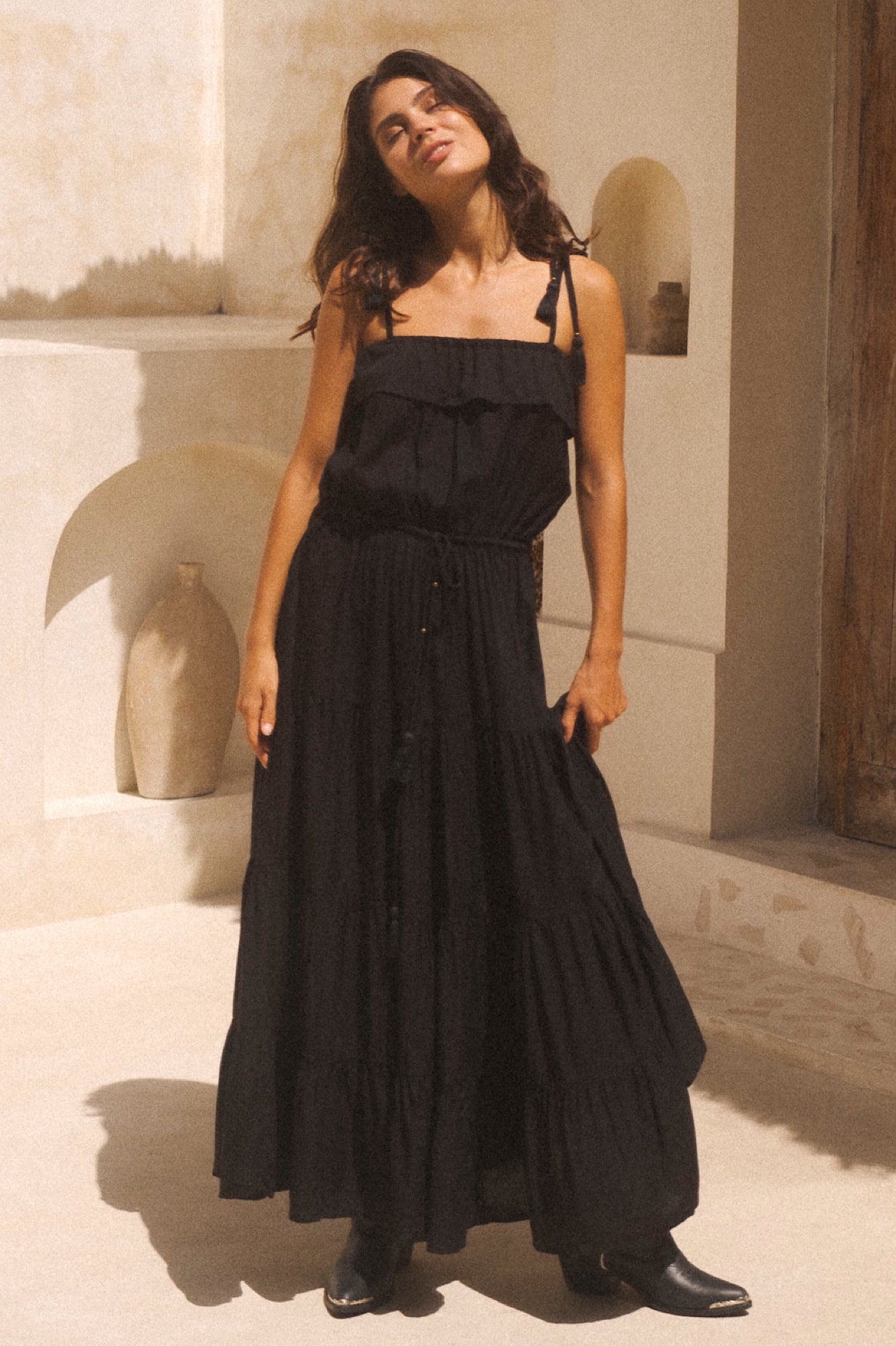 The Floyd Strappy {onyx}