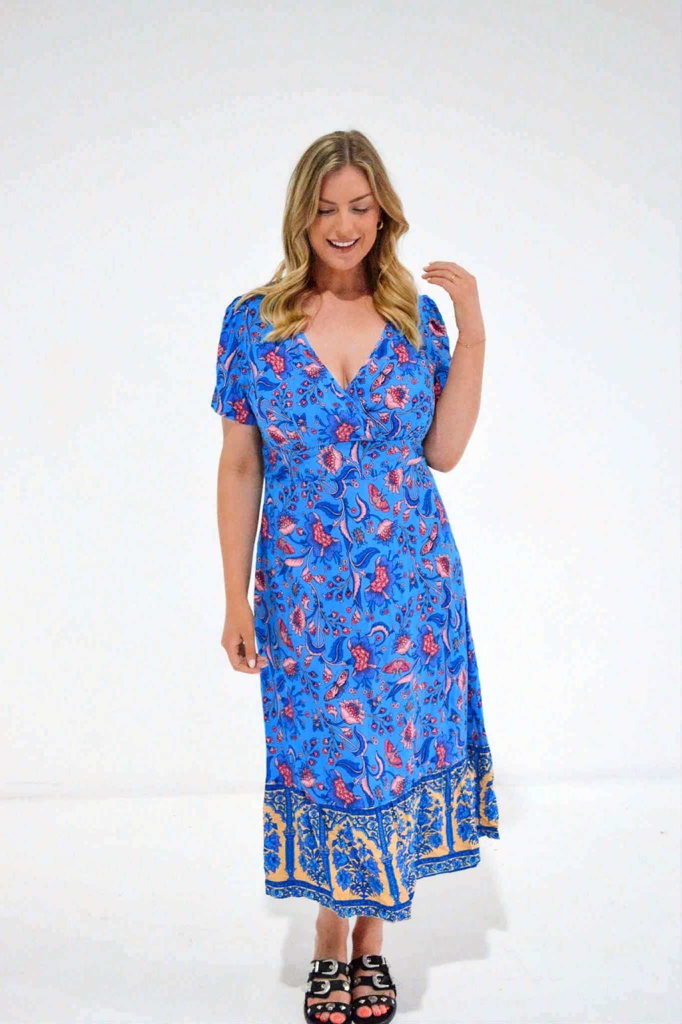 Floral Symphony Gown {Sapphire}