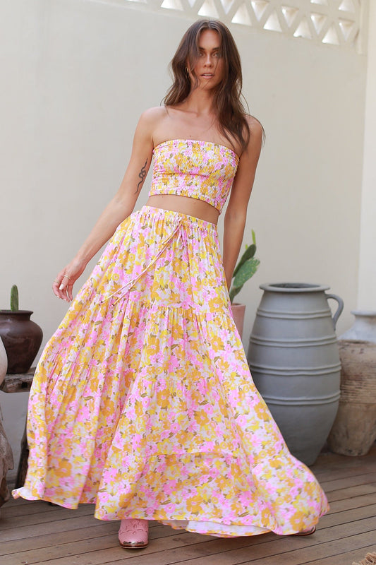 All For You Maxi Skirt {cotton candy}