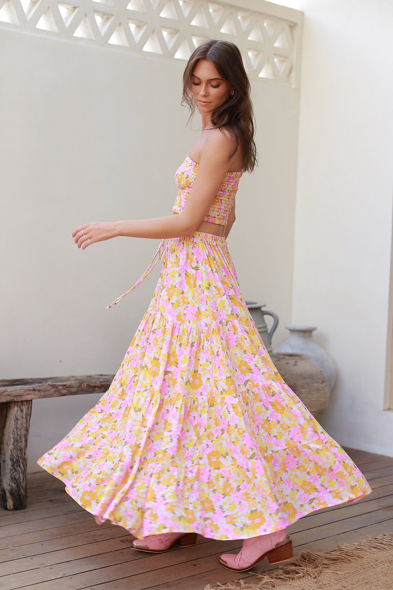 All For You Maxi Skirt {cotton candy}