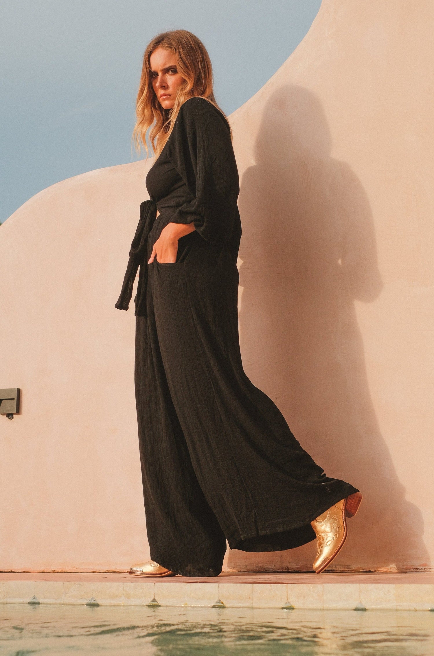 Midnight City Jumpsuit {onyx}