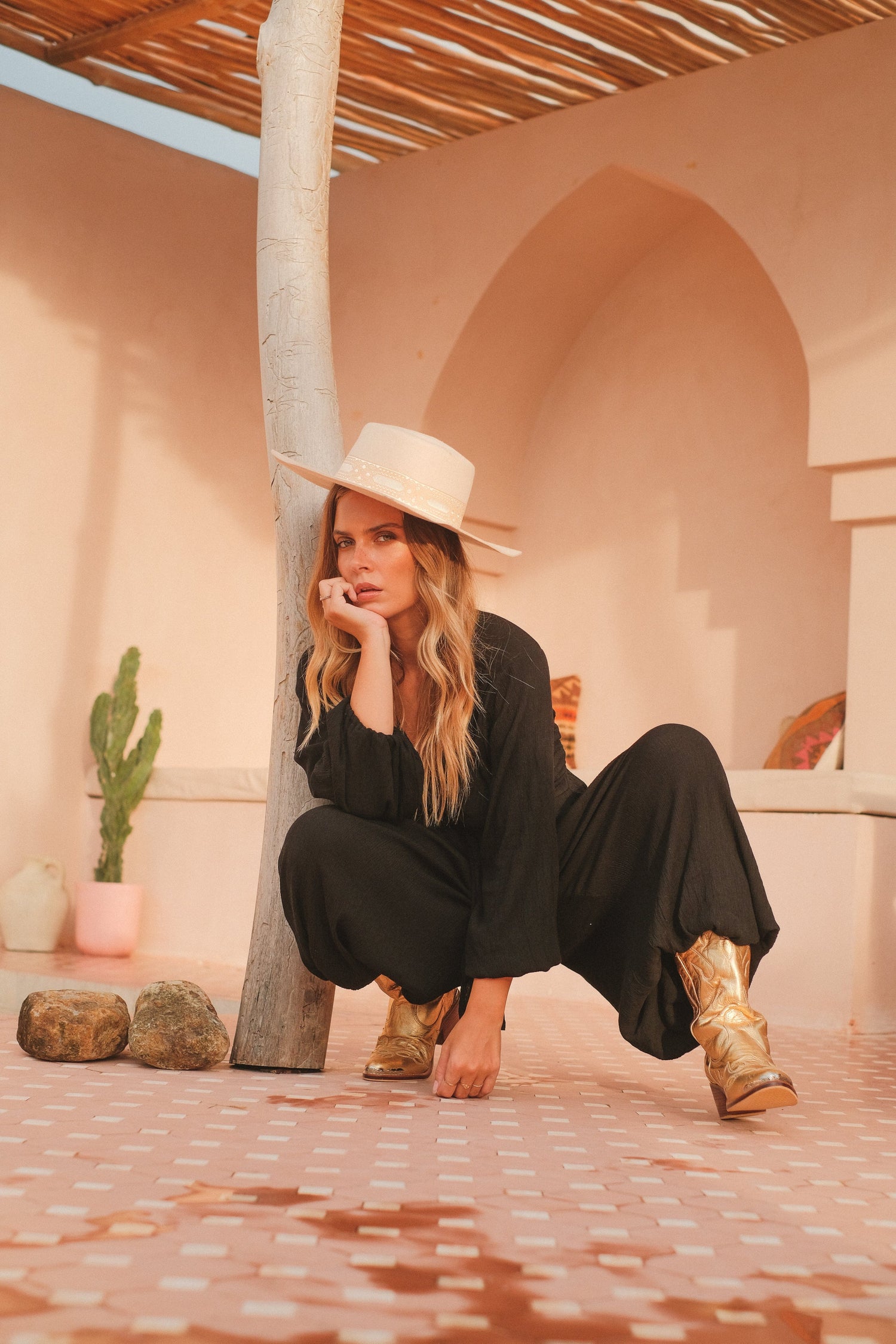 Midnight City Jumpsuit {onyx}