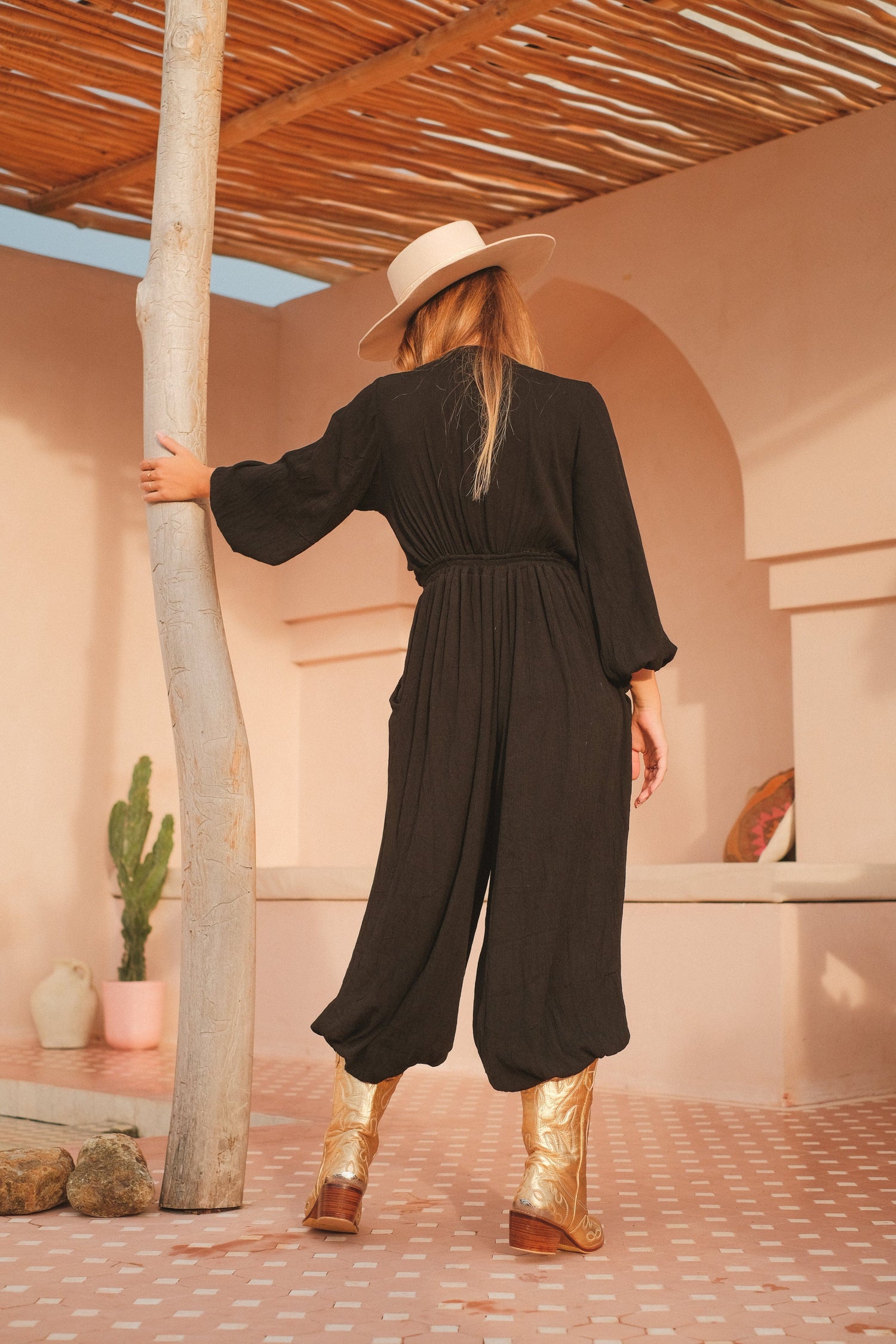 Midnight City Jumpsuit {onyx}