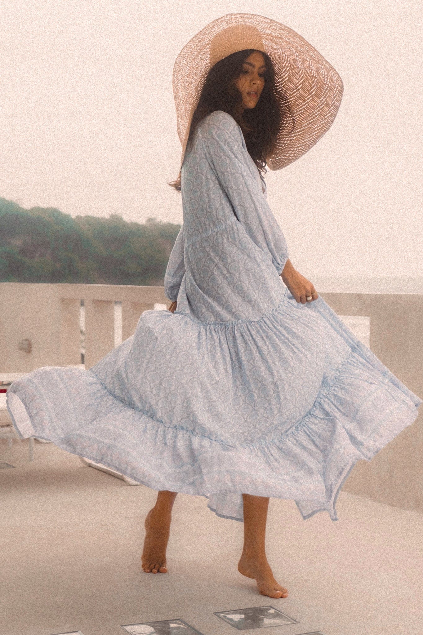 Cove Boho Gown {ocean}