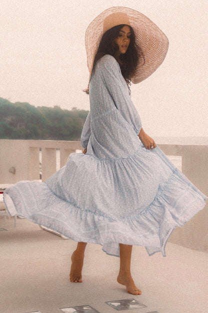 Cove Boho Gown {ocean}