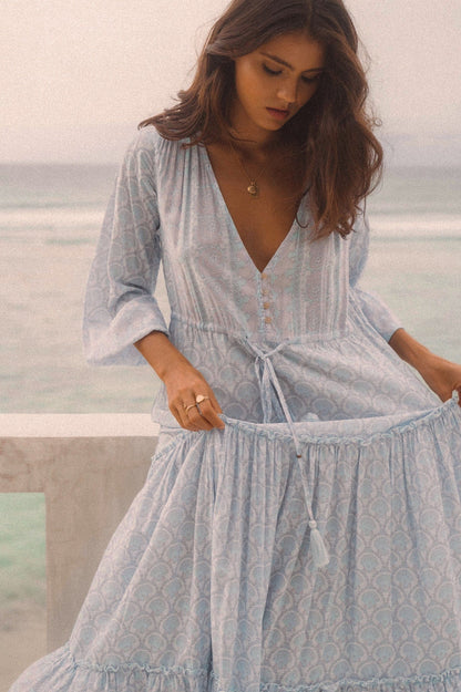 Cove Boho Gown {ocean}