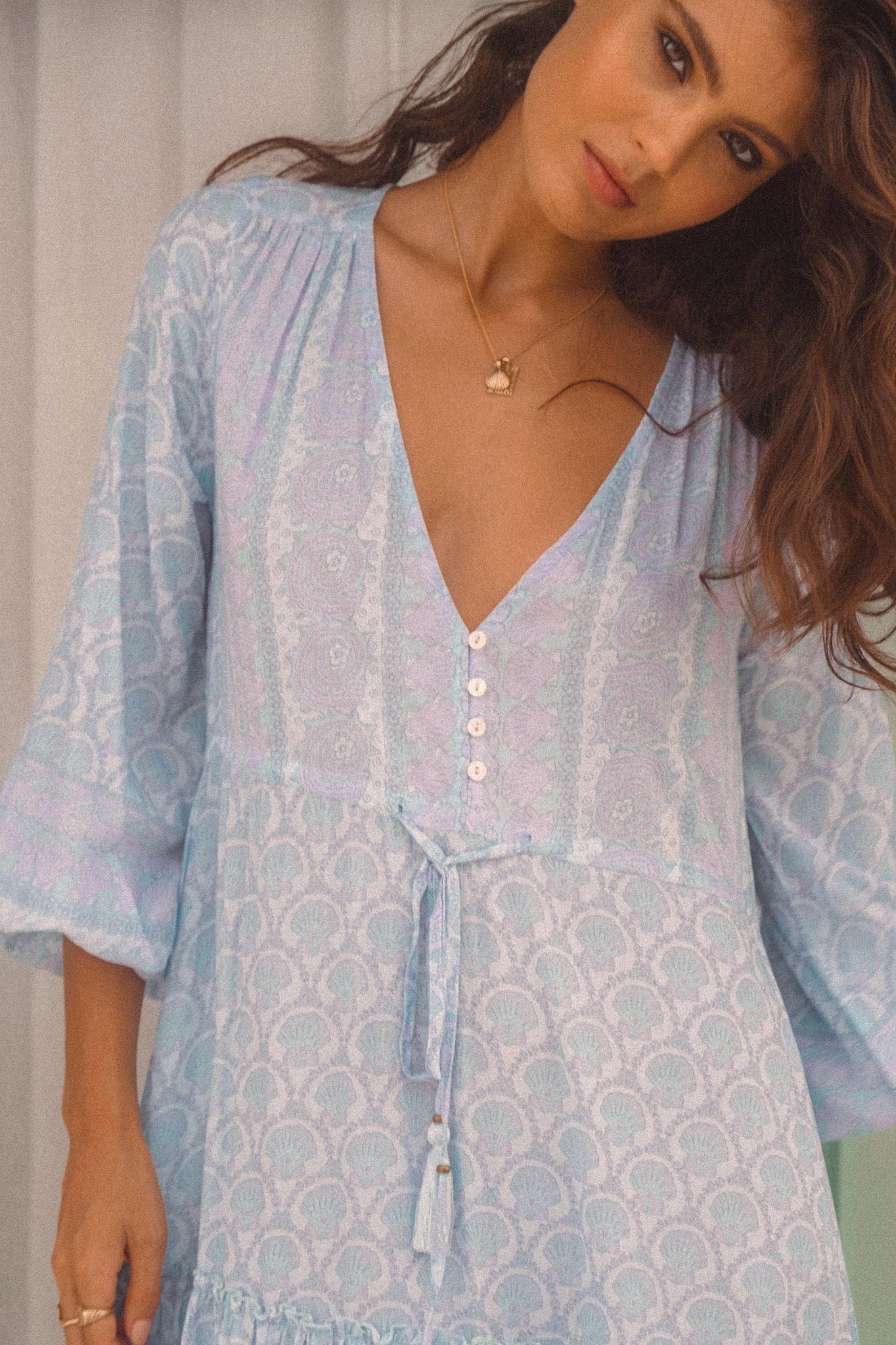 Cove Boho Gown {ocean}