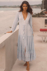 Cove Boho Gown {ocean}