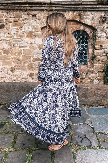 Stardust Maxi Skirt {meteorite}