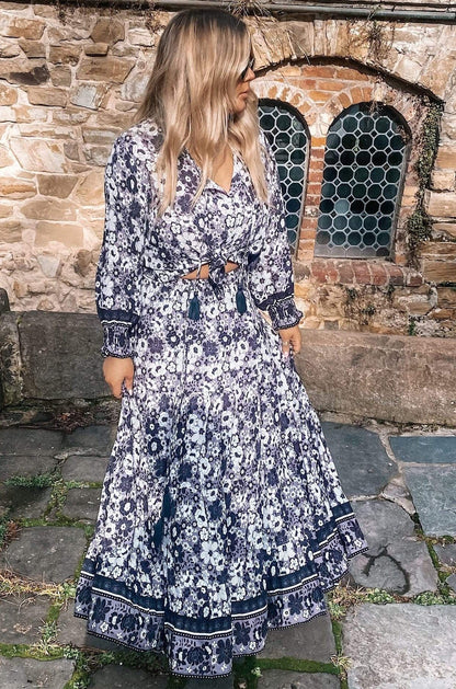 Stardust Maxi Skirt {meteorite}