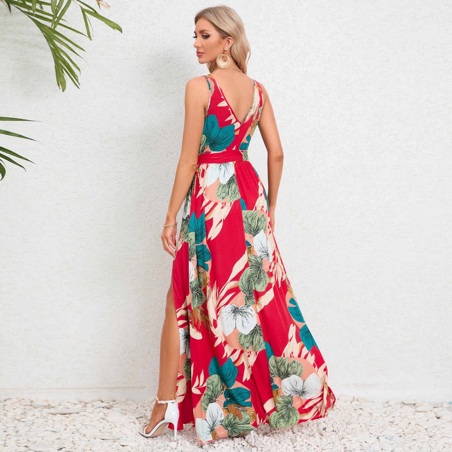 Mystic Mirage Maxi Dress {Scarlet}