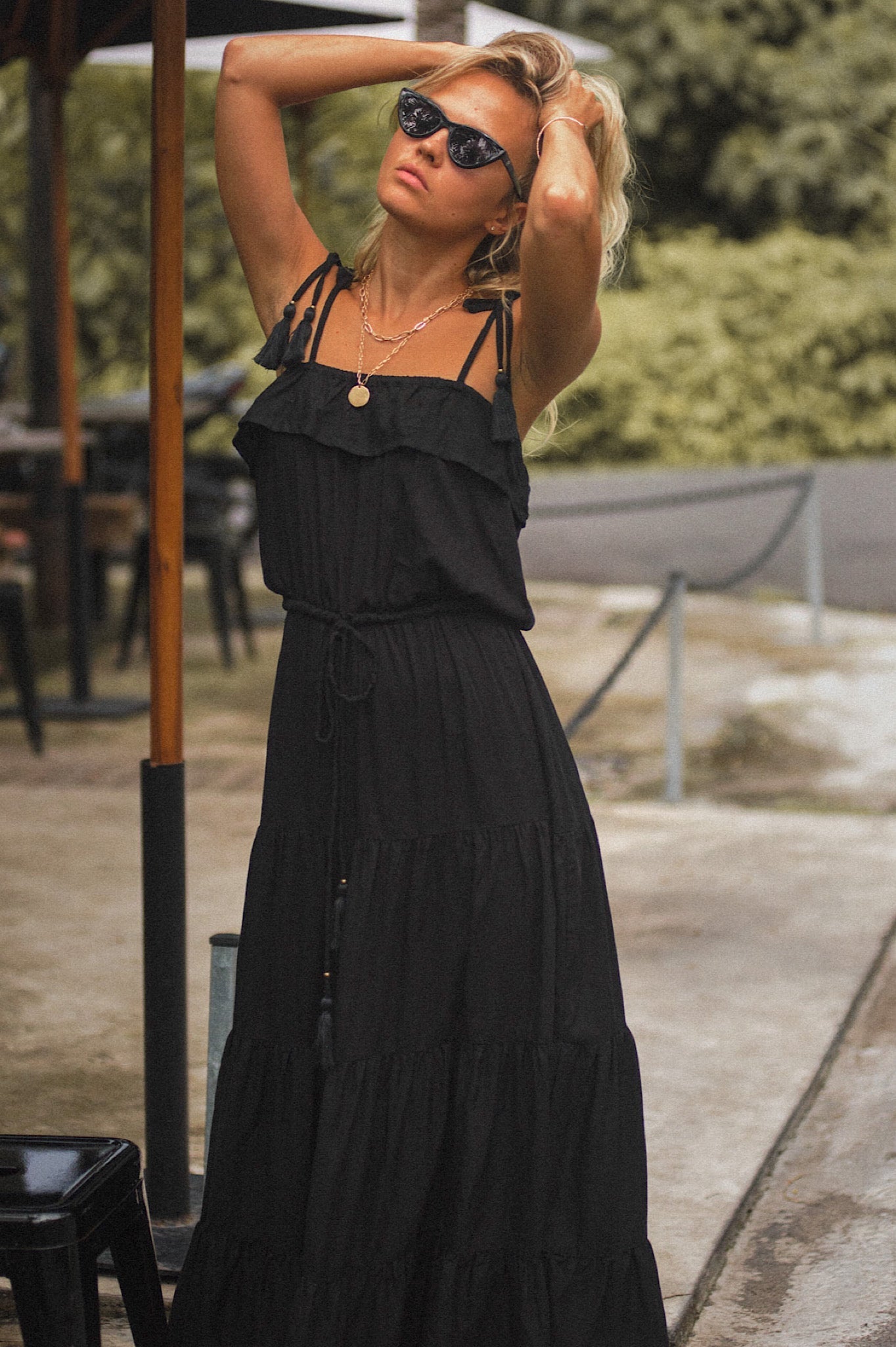 The Floyd Strappy {onyx}