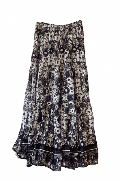 Stardust Maxi Skirt {meteorite}