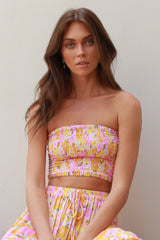 Dahlia Bandeau {cotton candy}