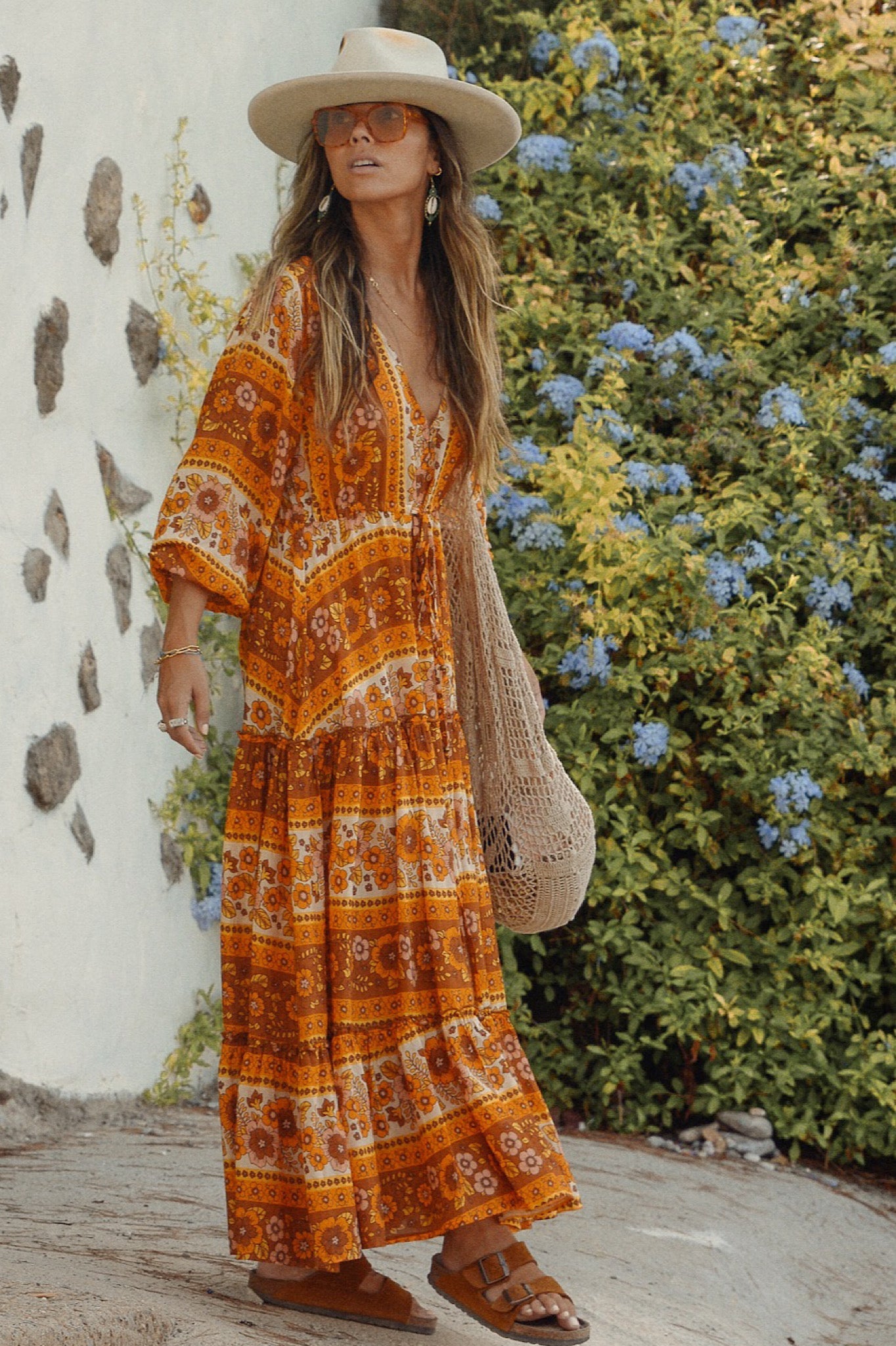 To The Stars Boho Gown {caramel}