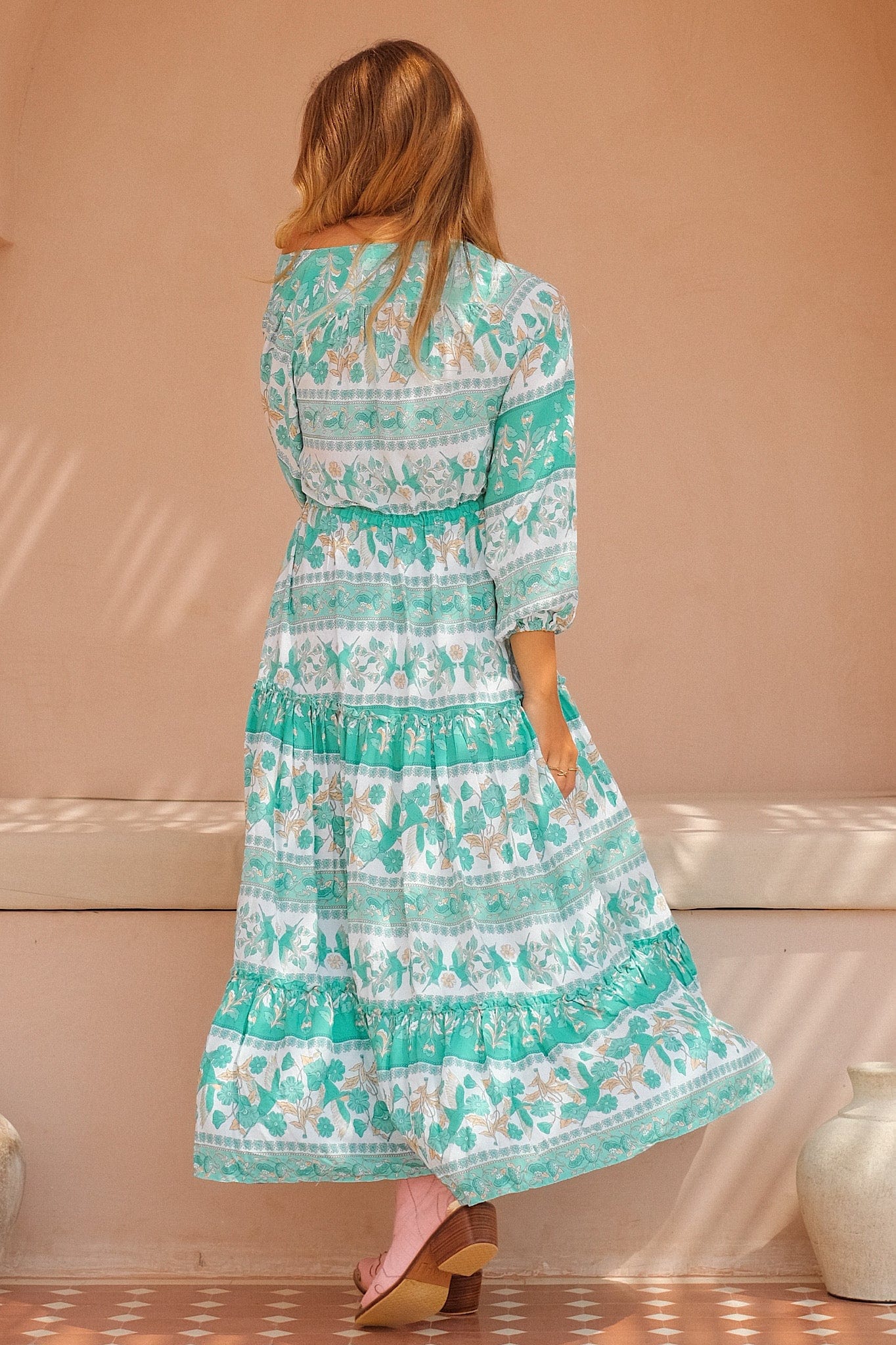Morning Sun Gown {turquoise}
